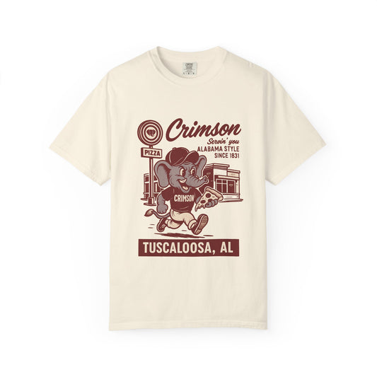 Tuscaloosa Mascot Pizza Delivery T Shirt