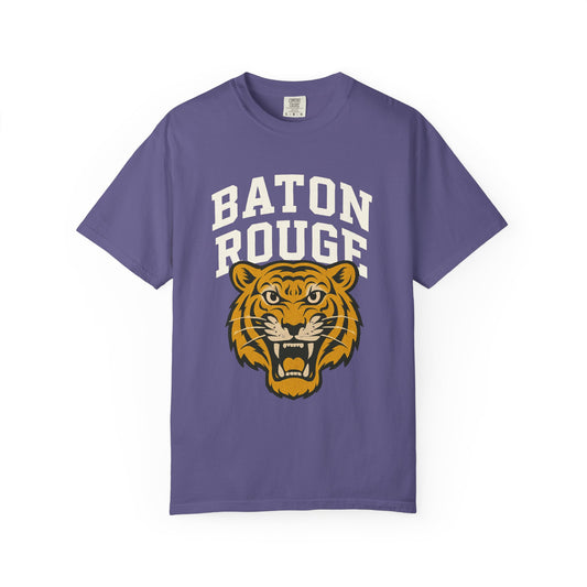 Baton Rouge Tiger Mascot Head T Shirt
